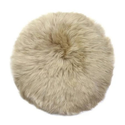 Longwool Sheepskin Chair Cushion Circle