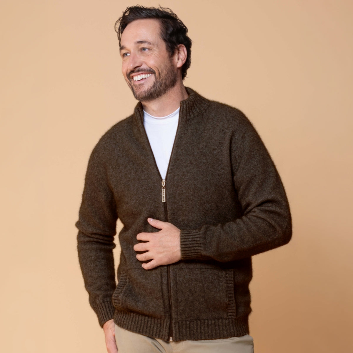 Possum Zip Up Cardigan