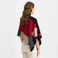 Possum Colour Block Poncho