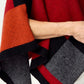 Possum Colour Block Poncho