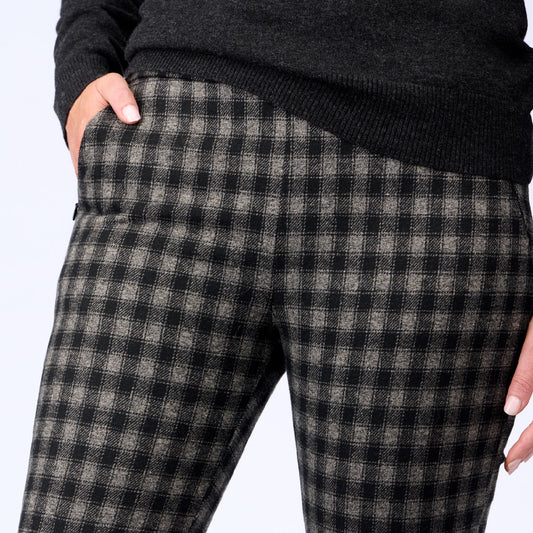Checkered Pant Regular Length