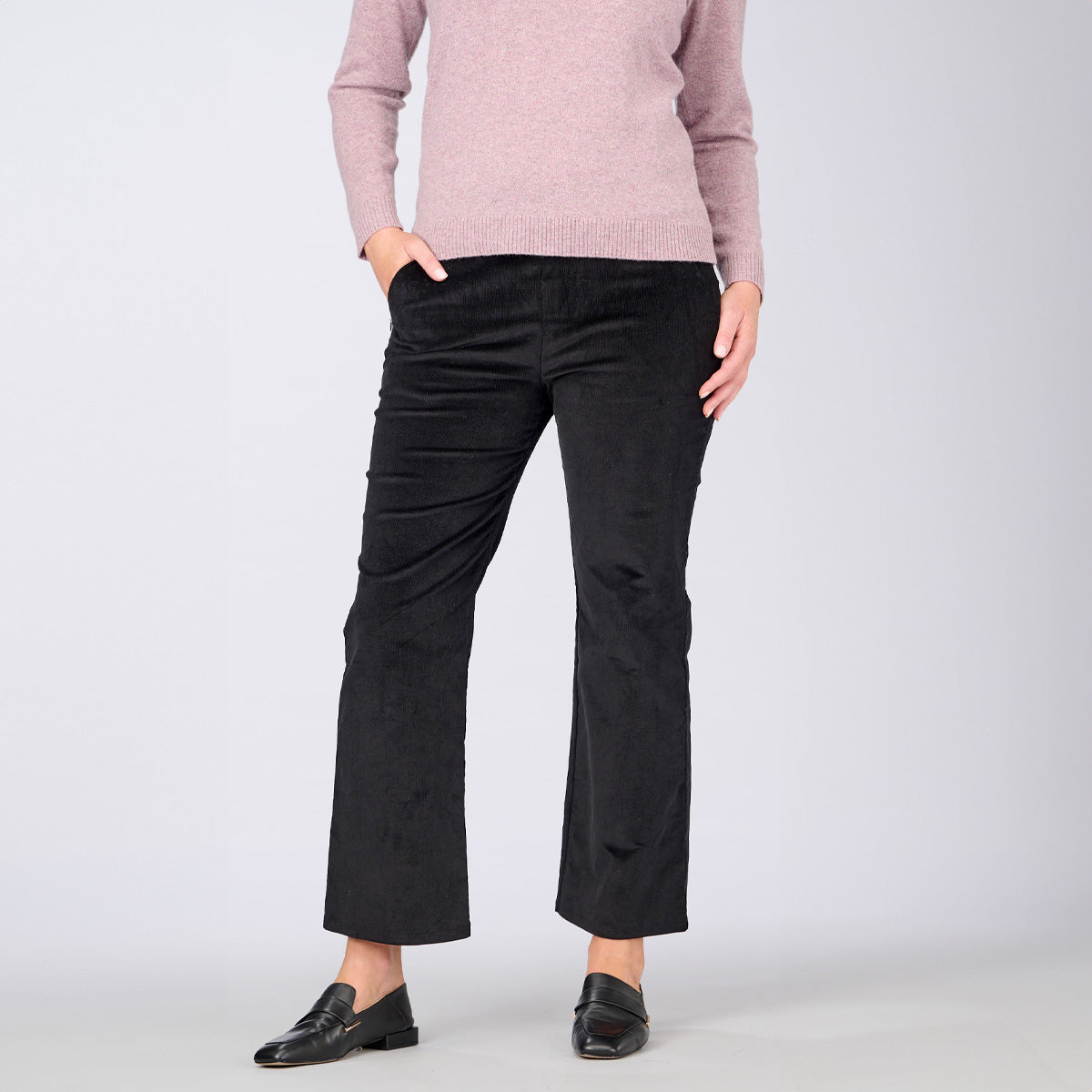 Mini Corduroy Pants Regular Length - Wide Leg