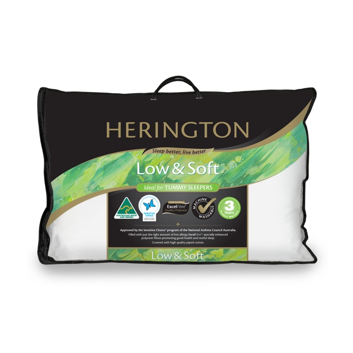 Herington Low & Soft Pillow