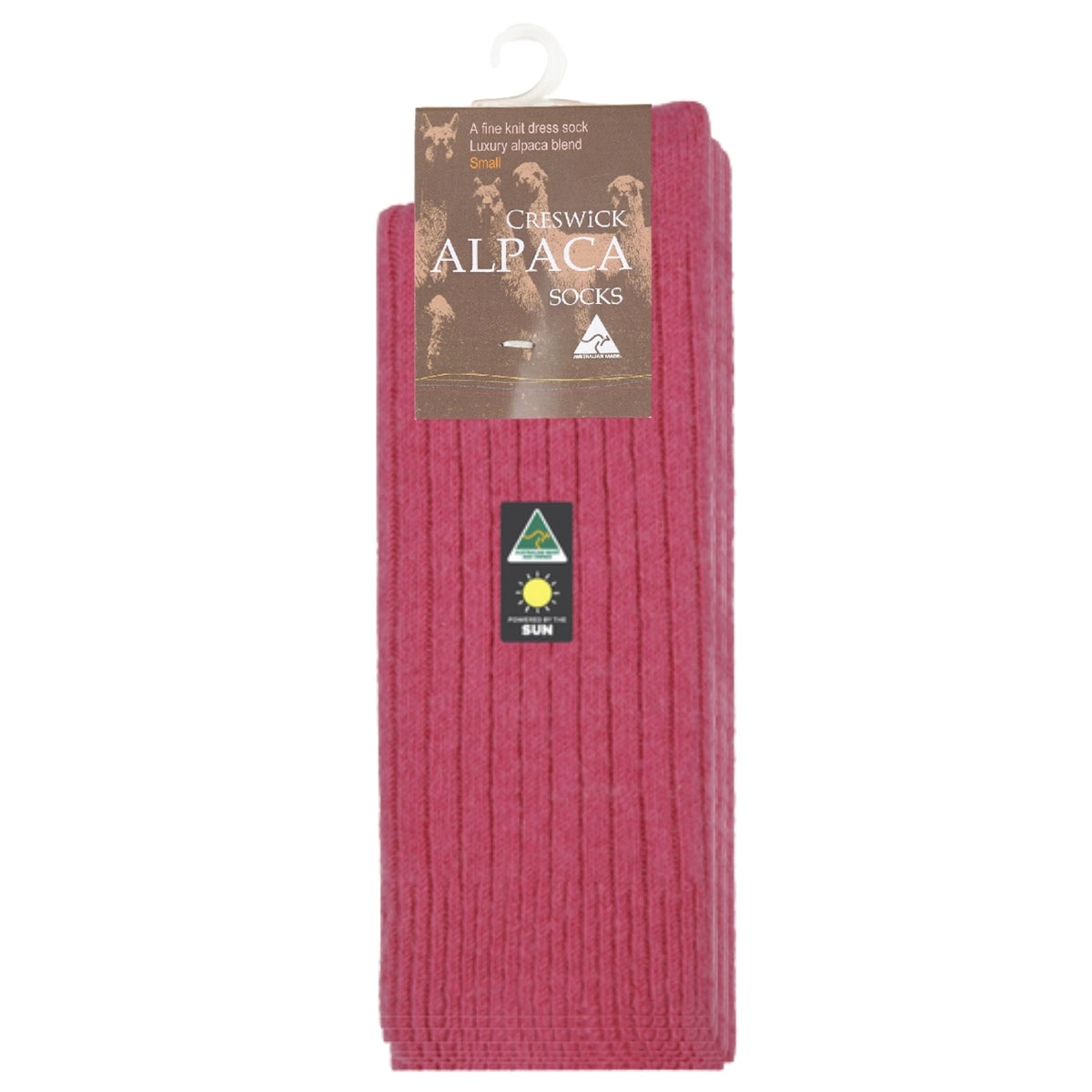 Alpaca Rib Socks - 6 Pack