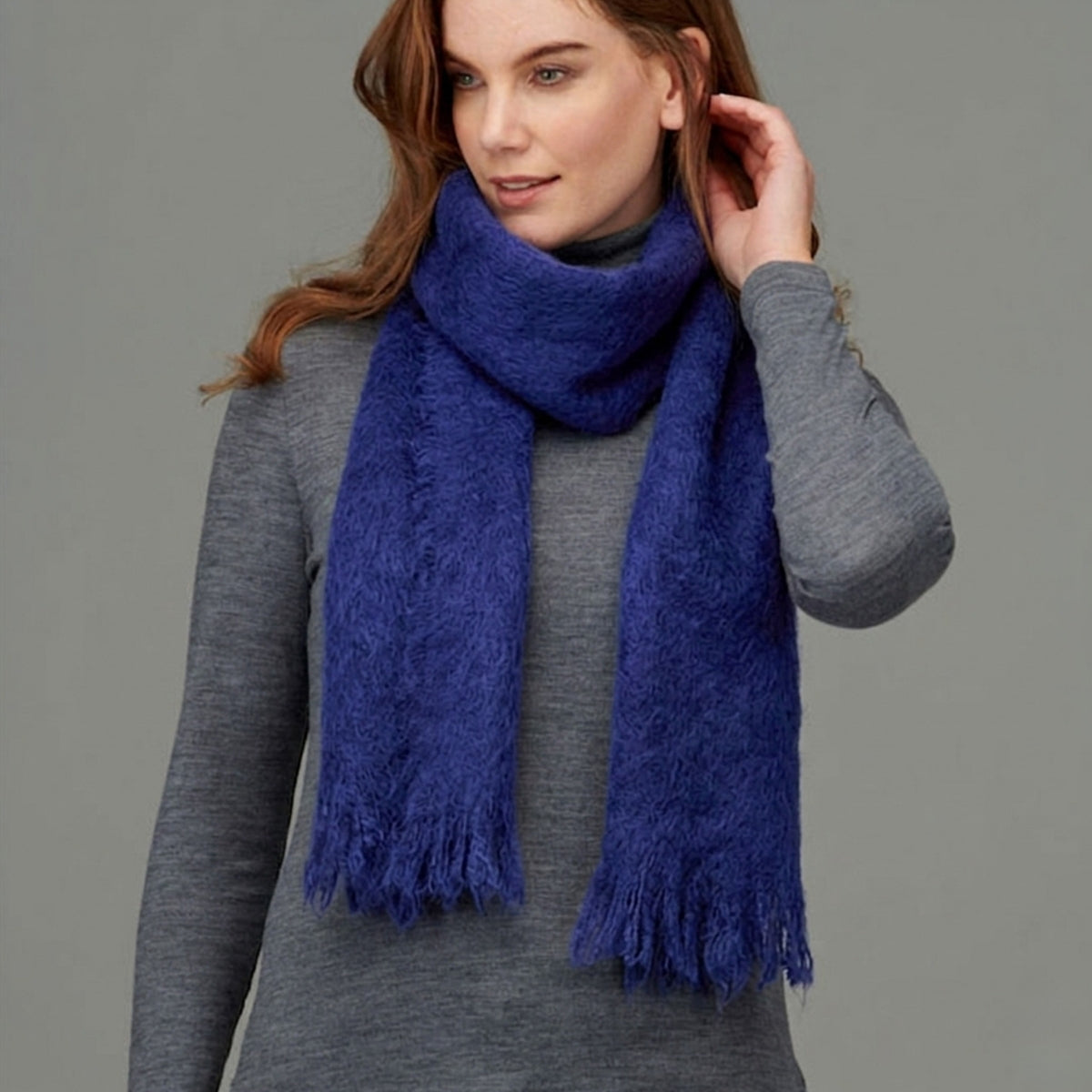 Alpaca Brushed Scarf