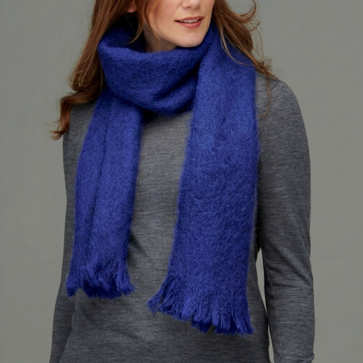 Alpaca Brushed Scarf