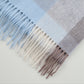 Cashmere Wool Check Scarf