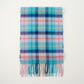 Cashmere Wool Check Scarf