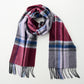 Cashmere Wool Check Scarf