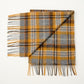 Cashmere Wool Check Scarf