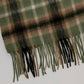 Cashmere Wool Check Scarf