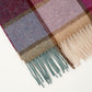 Cashmere Wool Check Scarf