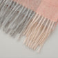 Cashmere Wool Check Scarf