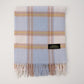 Cashmere Wool Check Scarf