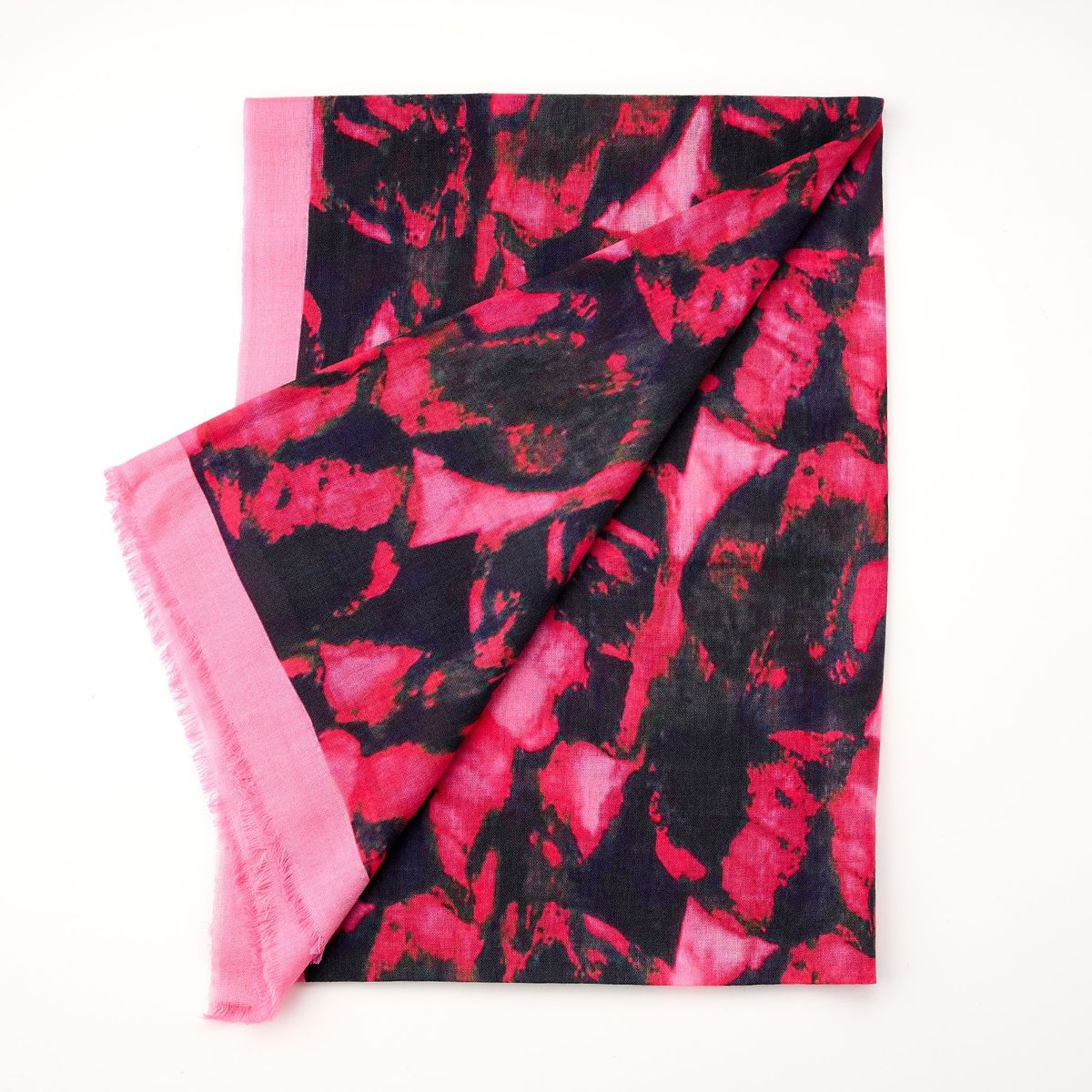 100% Printed Wool Scarf