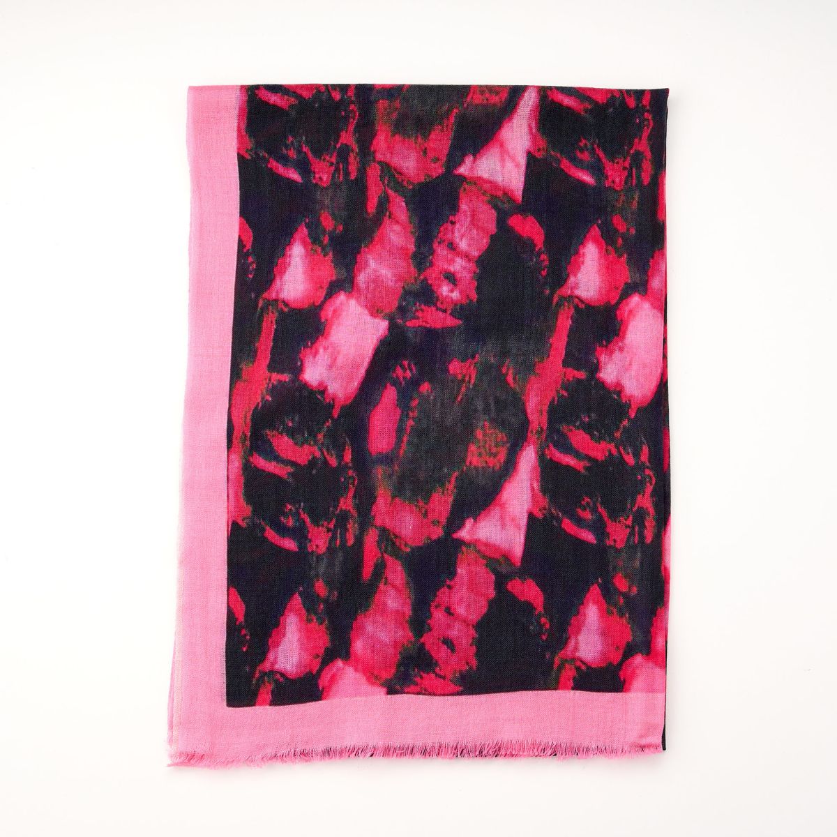100% Printed Wool Scarf
