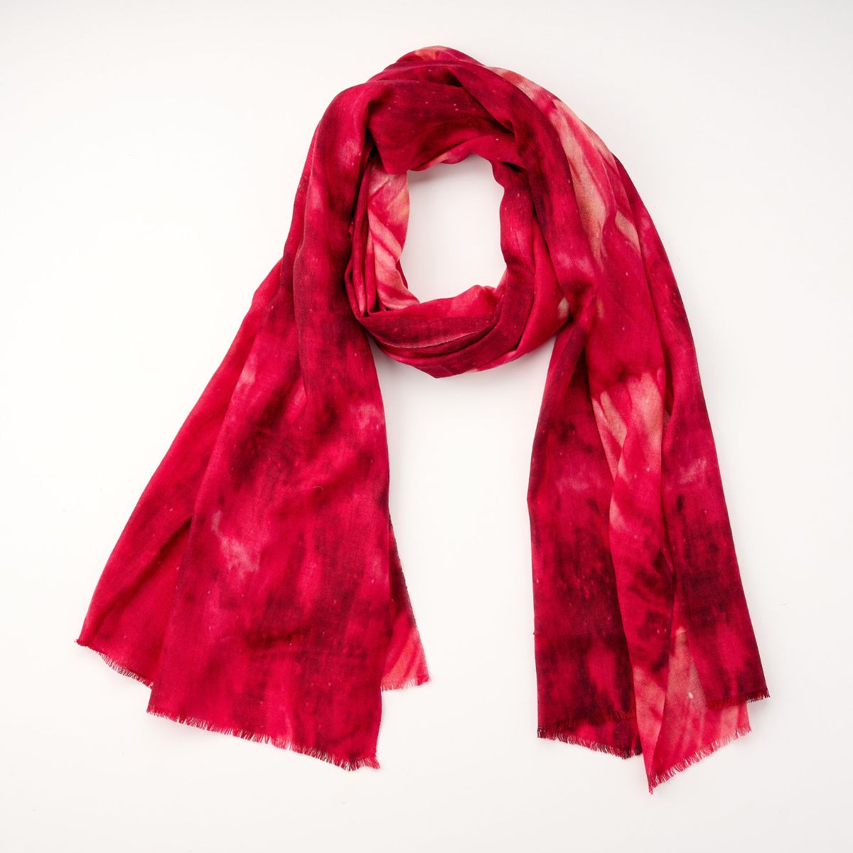 100% Printed Wool Scarf