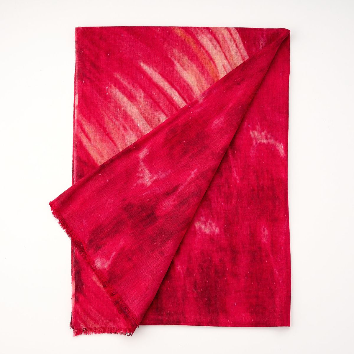 100% Printed Wool Scarf