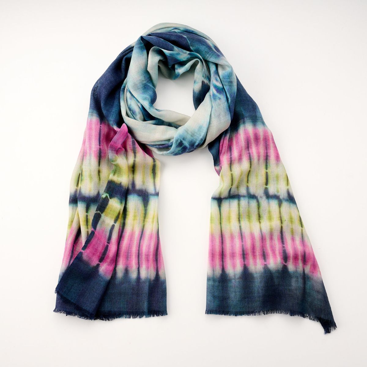 100% Printed Wool Scarf