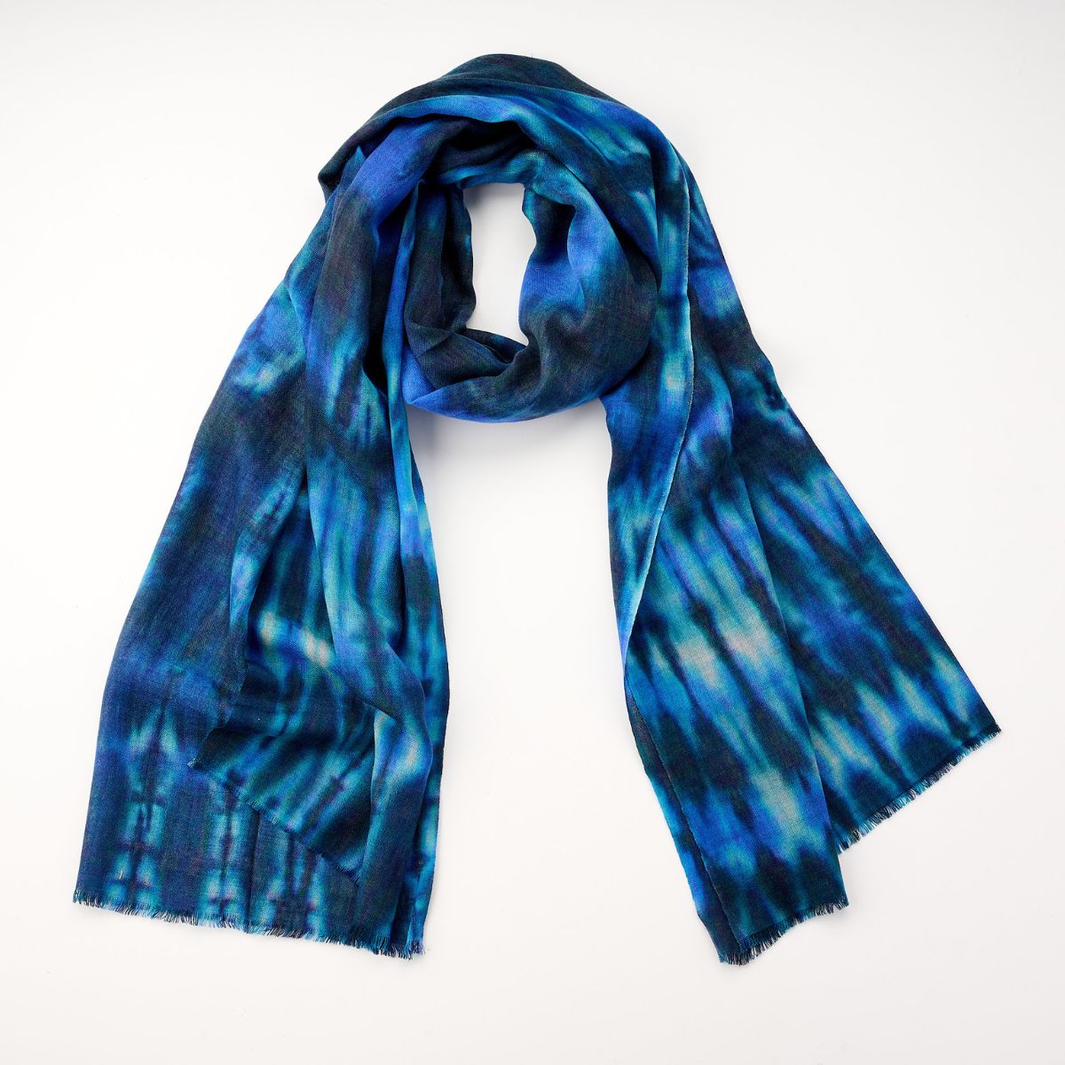 100% Printed Wool Scarf