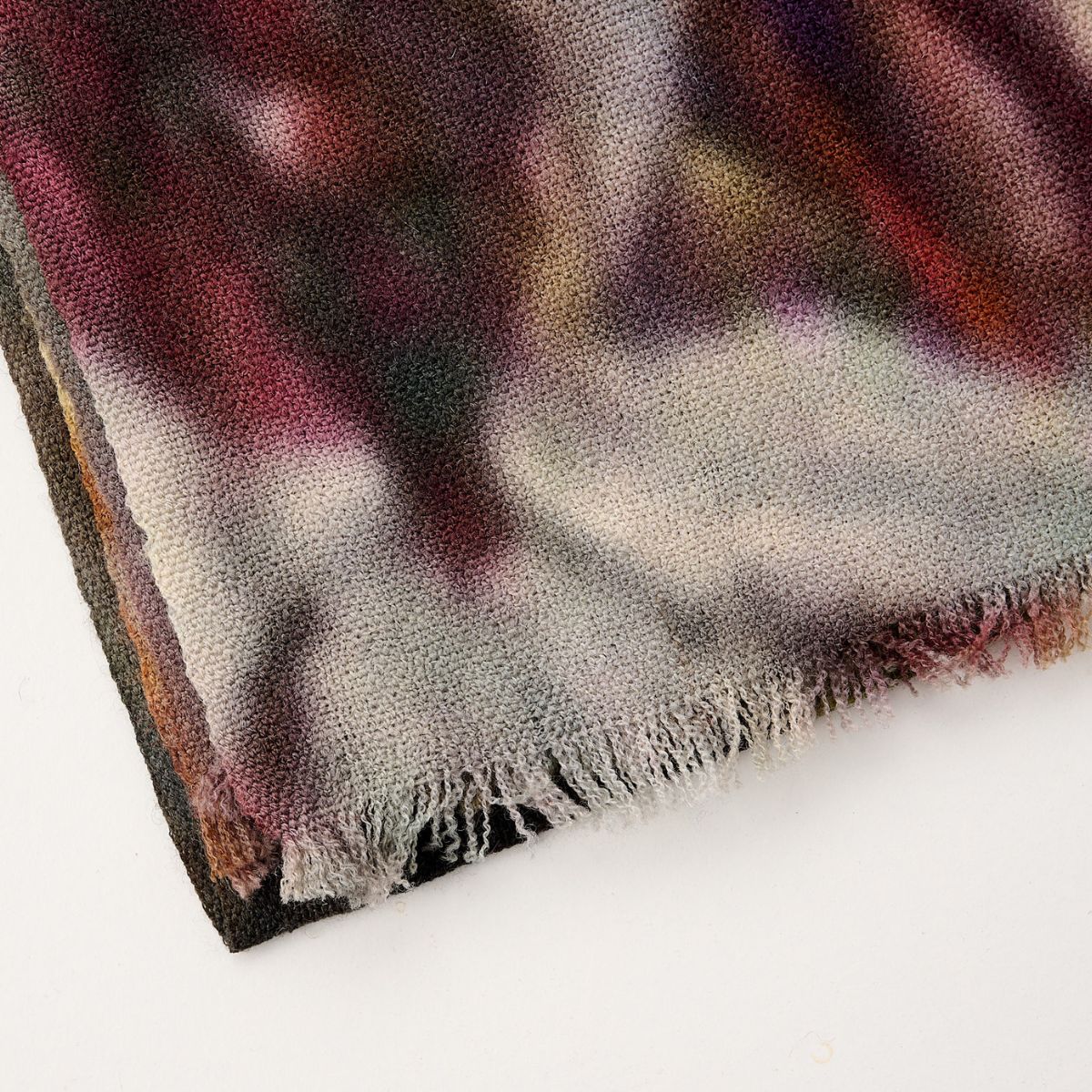 100% Printed Wool Scarf