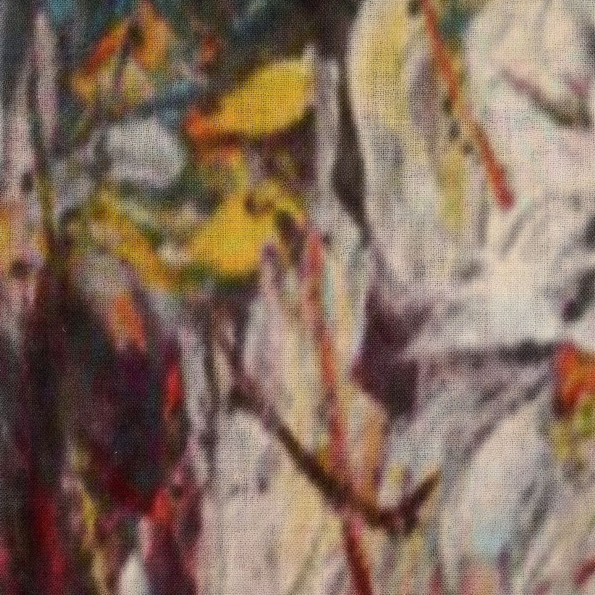 100% Printed Wool Scarf