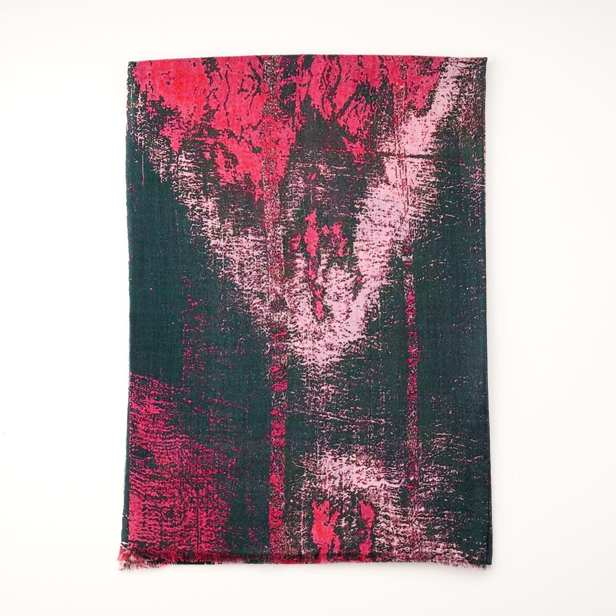 100% Printed Wool Scarf