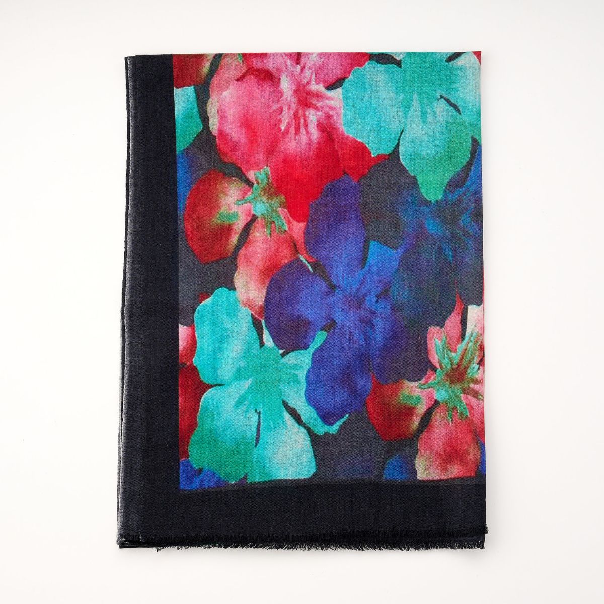 100% Printed Wool Scarf
