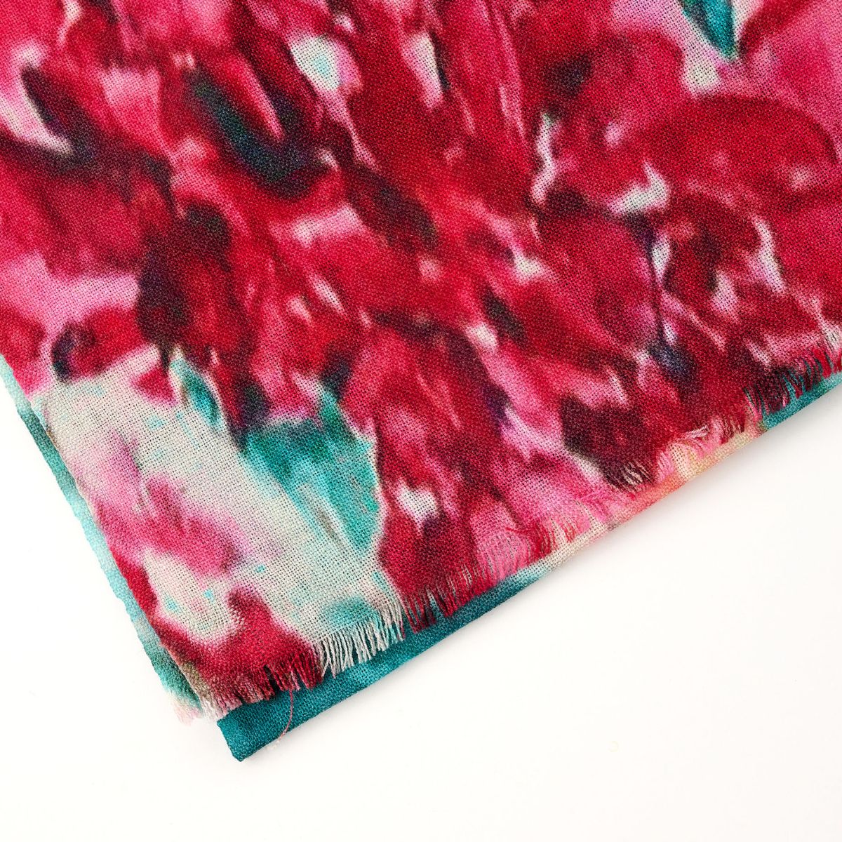 100% Printed Wool Scarf
