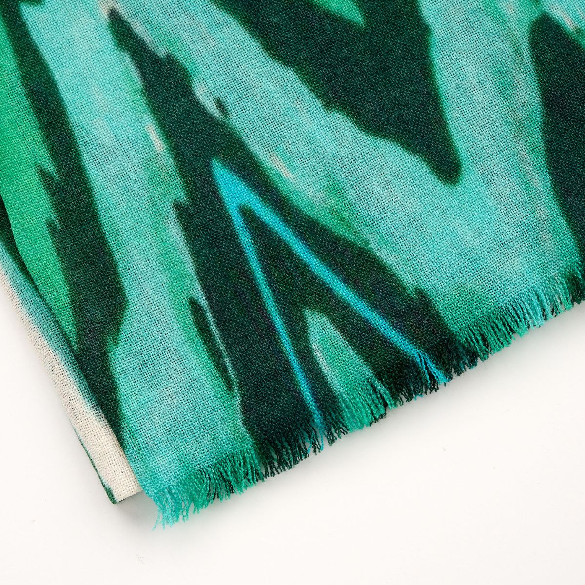 100% Printed Wool Scarf