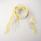 100% Linen Colour Block Striped Scarf
