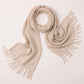 100% Linen Multi Striped Scarf