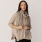 100% Linen Mini Stripe Scarf