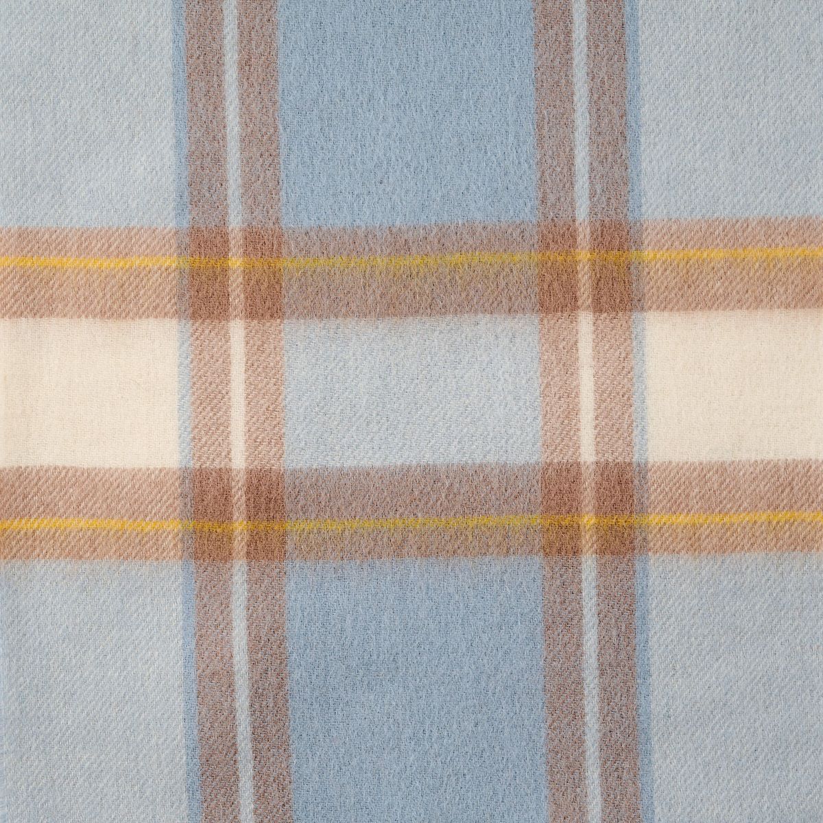 100% Lambswool Check Scarf