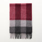 100% Lambswool Check Scarf