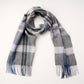 100% Lambswool Check Scarf
