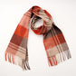 100% Lambswool Check Scarf