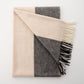Alpaca Australian Wool Shawl Herringbone