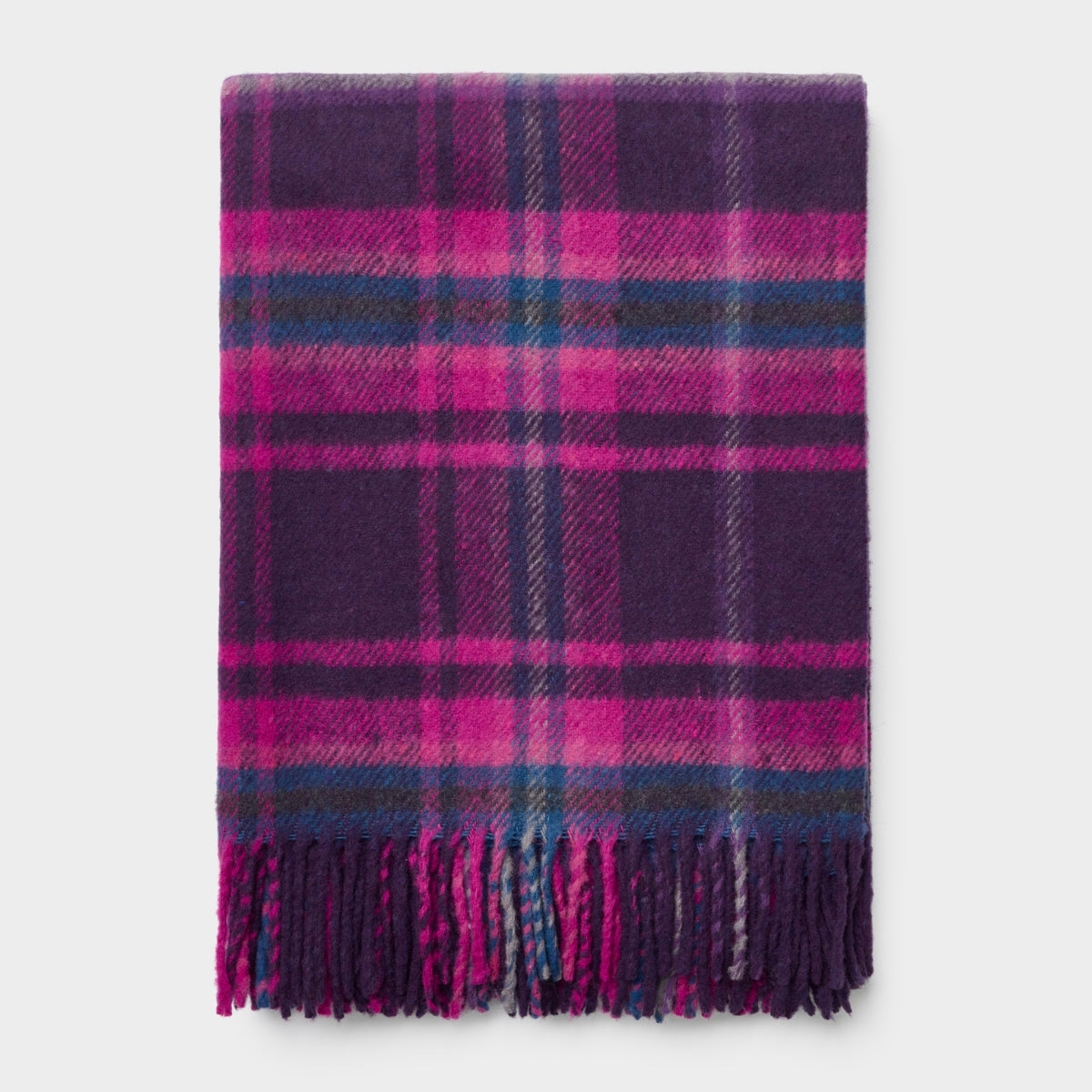 Billabong Fringed Throw Blanket Tweed