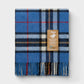 Billabong Fringed Tartan Throw Blanket V