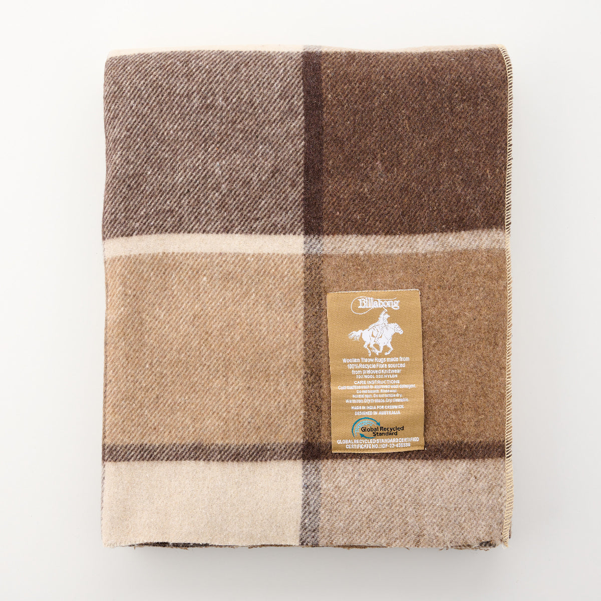 Billabong Multi Purpose Blanket Raw Edge Check II