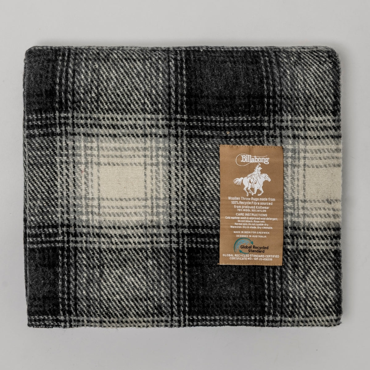 Billabong Multi Purpose Blanket Raw Edge Check II