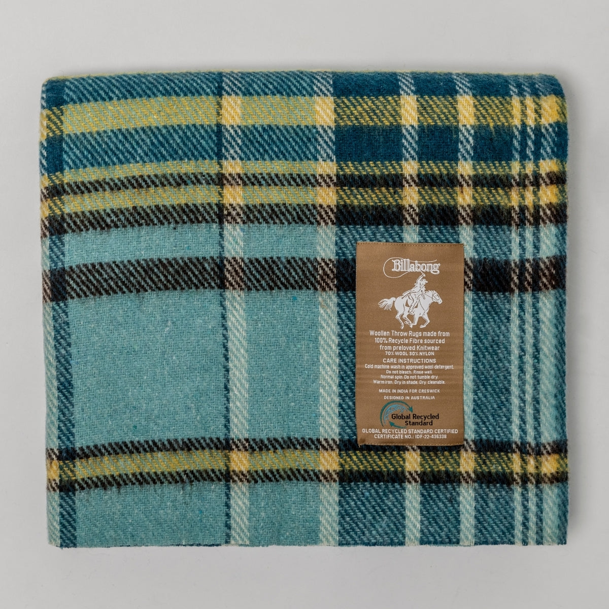 Billabong Multi Purpose Blanket Raw Edge Check II