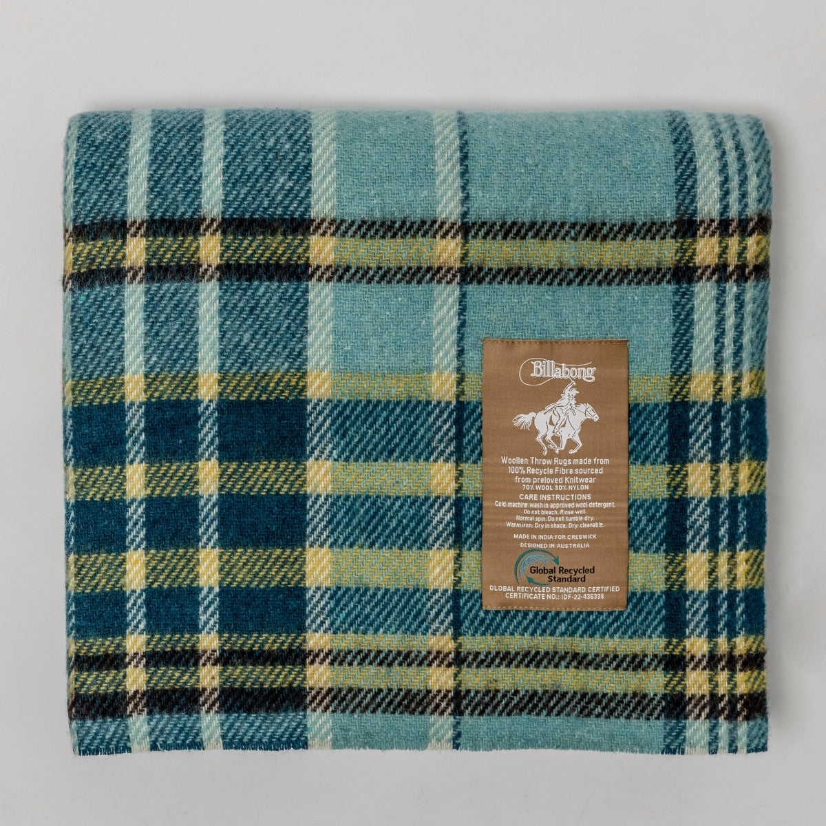 Billabong Multi Purpose Blanket Raw Edge Check II