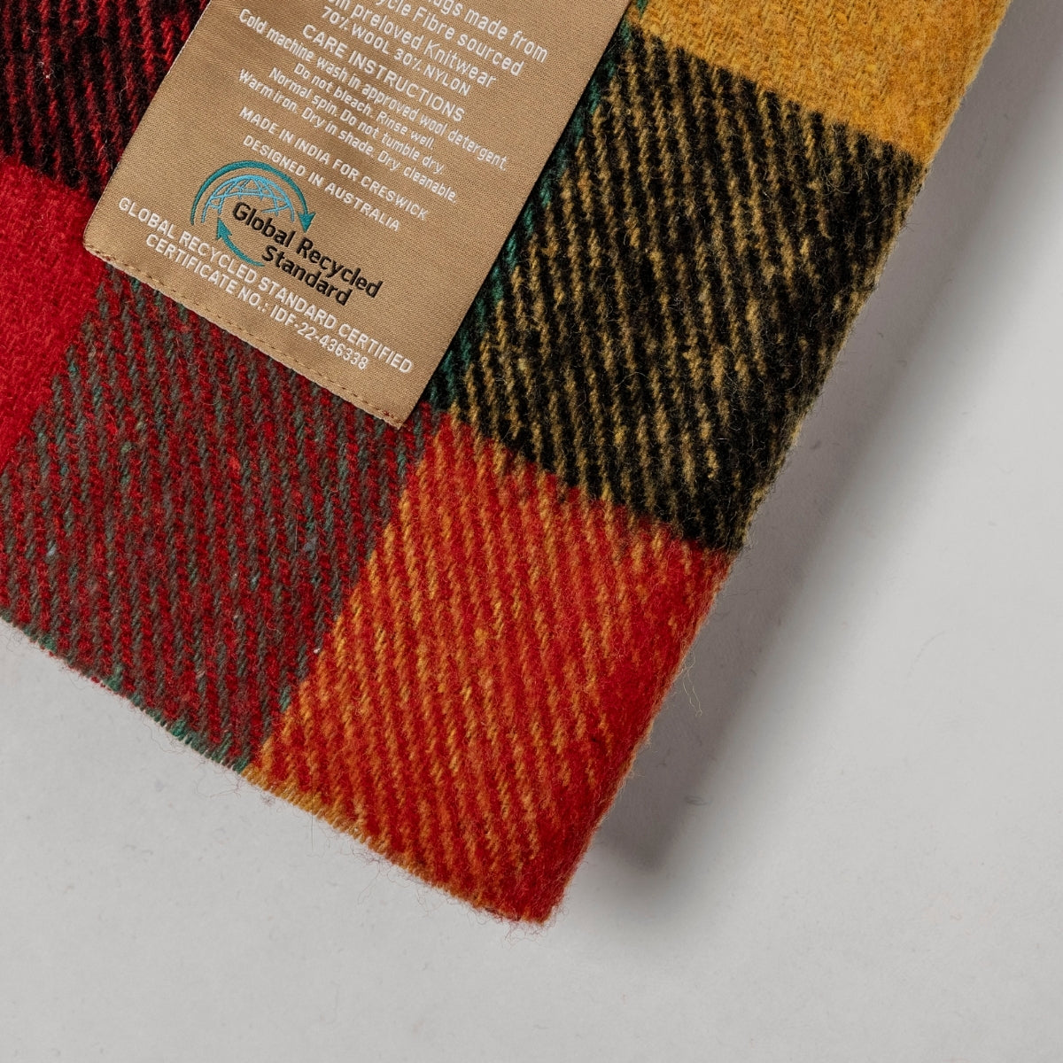 Billabong Multi Purpose Blanket Raw Edge Check II