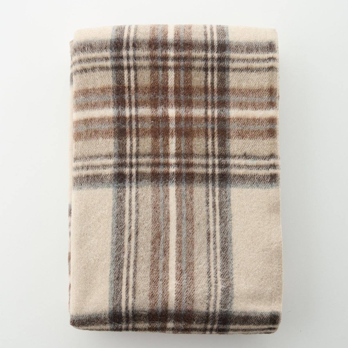 Billabong Fringed Throw Blanket Check