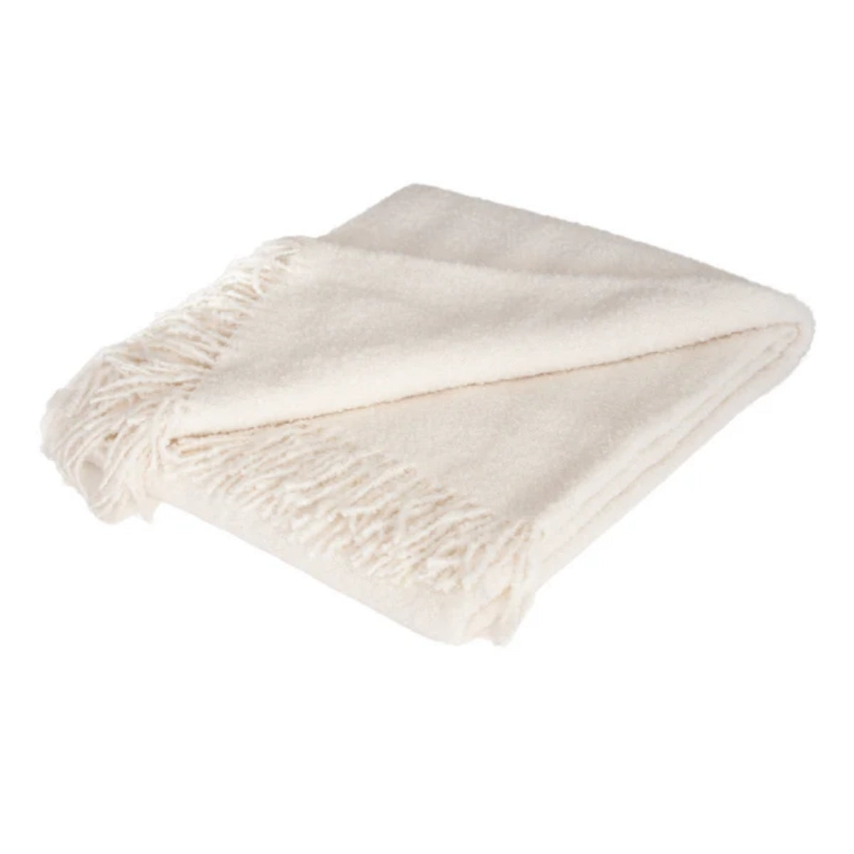 Alpaca Boucle Throw