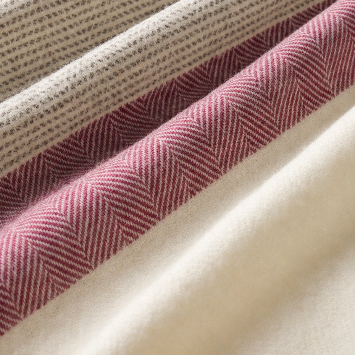 Alpaca Wool Australian Throw Herringbone