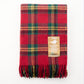 Billabong Fringed Tartan Throw Blanket III