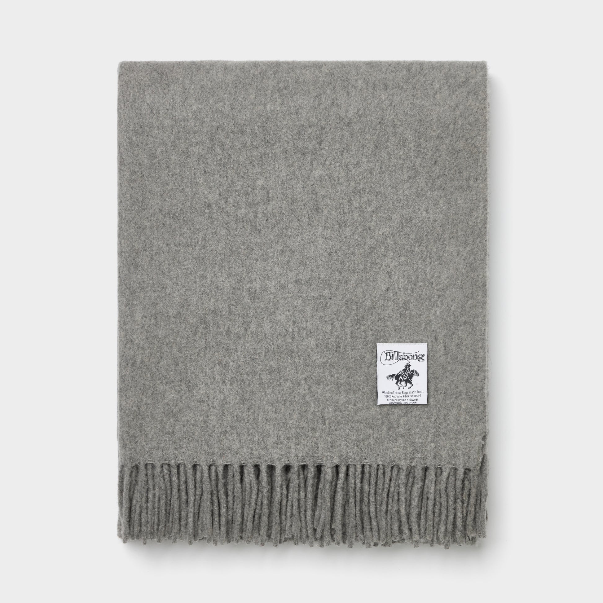 Billabong Fringed Throw Blanket